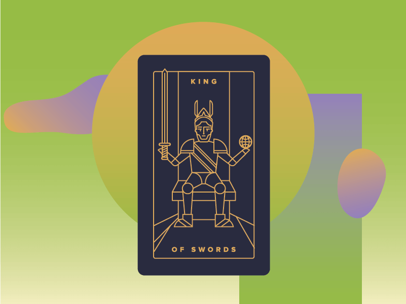 King of Swords Tarot Card Meaning: Love, Health, Money & More